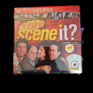 Seinfeld Scene It? Deluxe DVD Game NEW Sealed Trivia Board Game